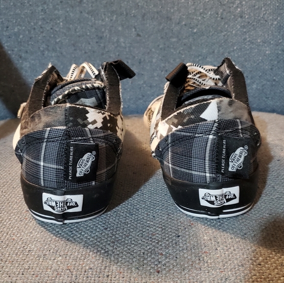 Vans Old Skool Cap "Patchwork" sz 9 Mens (Rare Exclusive Sample Pair) - Picture 5 of 8